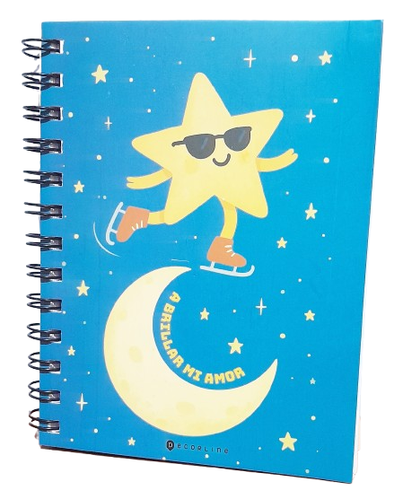 CUADERNO 13X17 ESPIRAL X80HJS = DE132716
