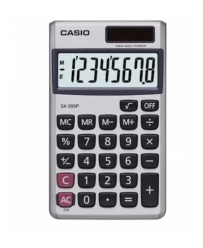 CALCULADORA CASIO SX300P