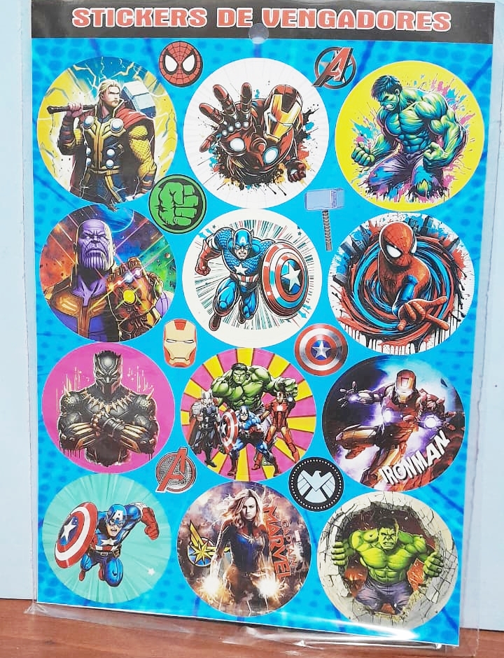 STICKERS DISNEY VENGADORES