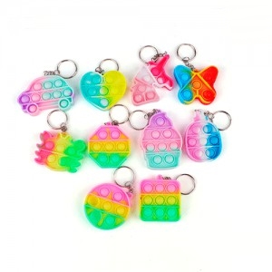 LLAVEROS POP IT MULTIFORMA X6 P.S.