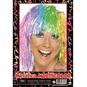 PELUCA METALIZADA P.STORE MULTICOLOR