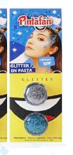 MAQUILLAJE ARGENTINA PINTAF GLITER x2