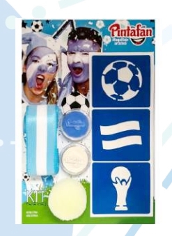MAQUILLAJE ARGENTINA PINTAF KIT  650-09