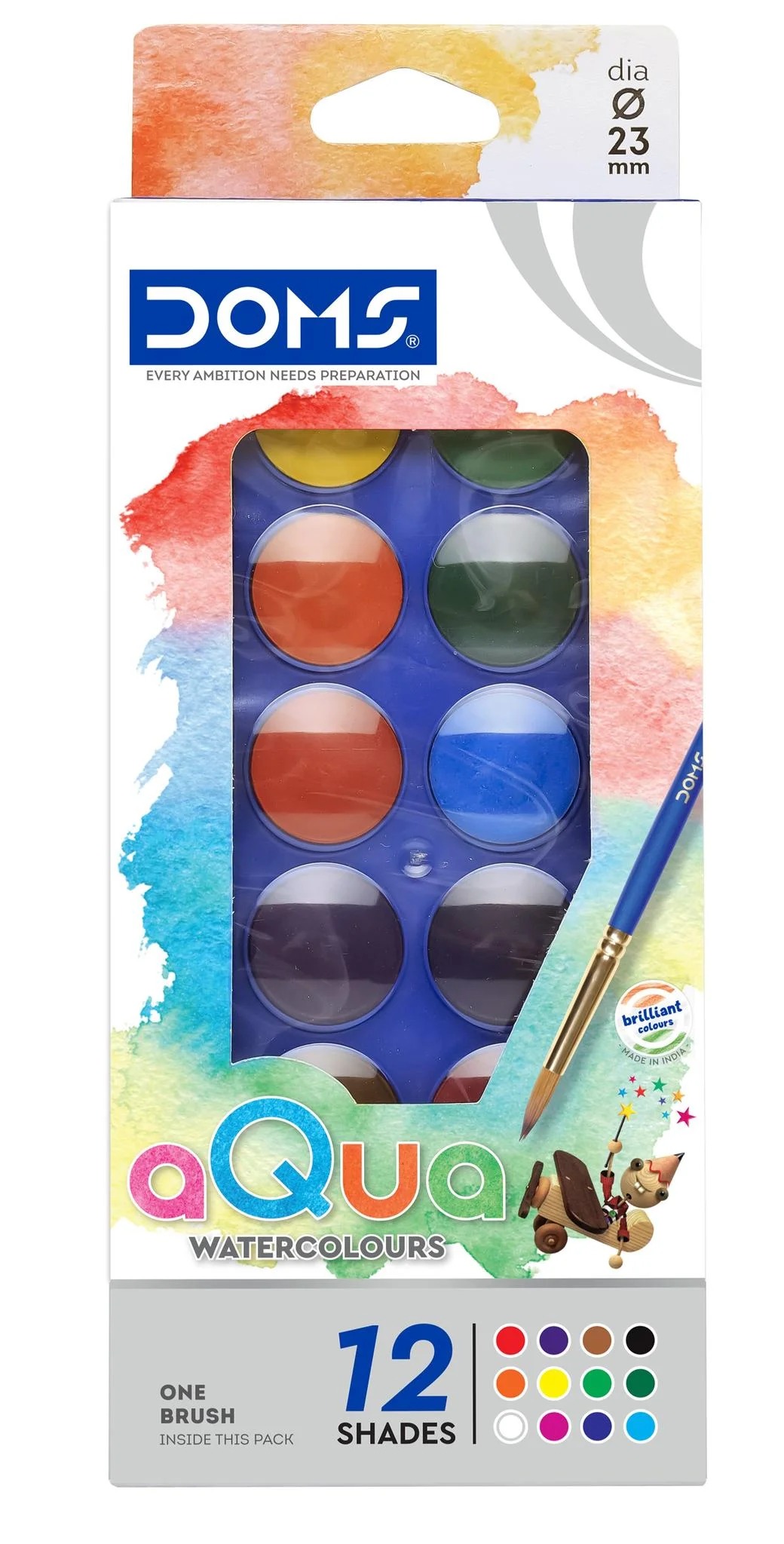 ACUARELA DOMS X12