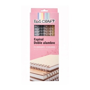 ESPIRALES A4 DOBLE ALAMBRE  2:1 1/2 X16S