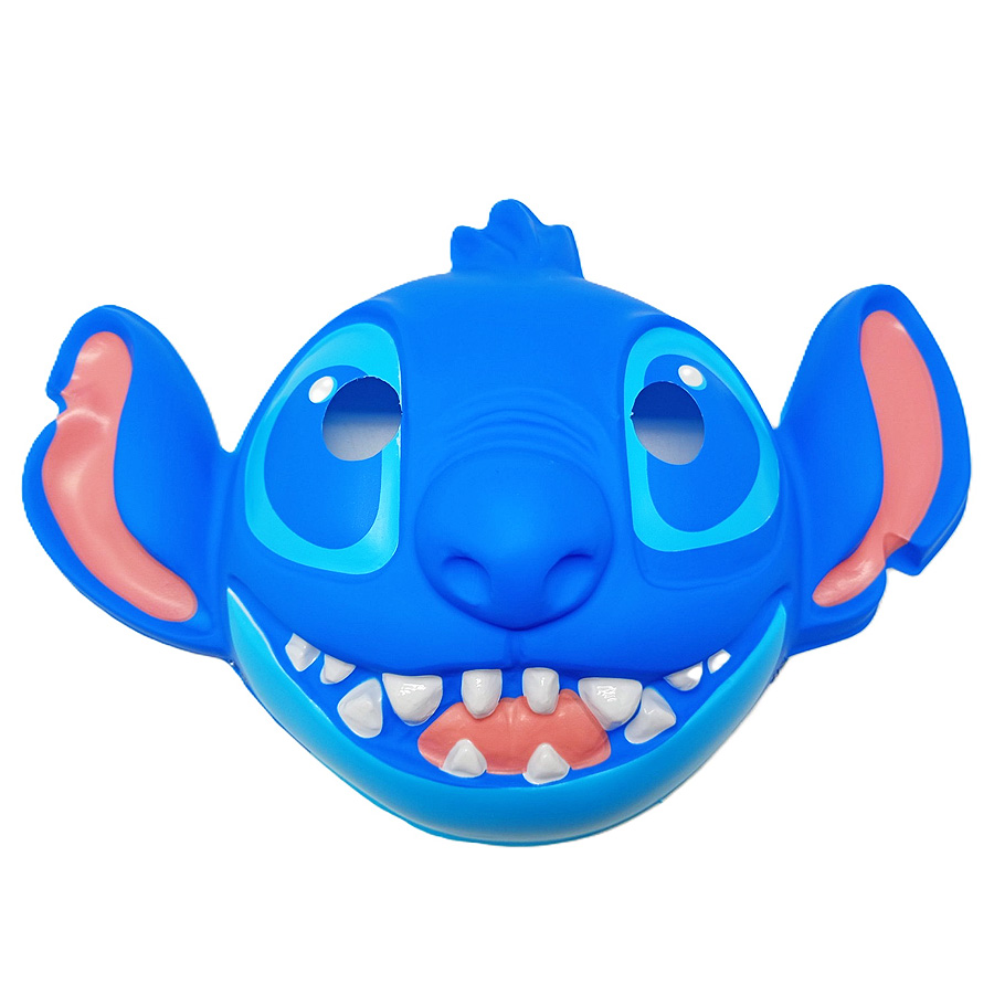 CARETA PLASTICA STICH AZUL