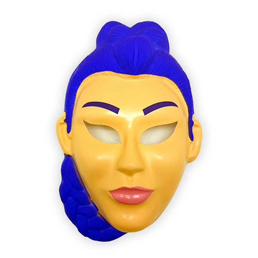 CARETA PLASTICA GUERRERA K-POP