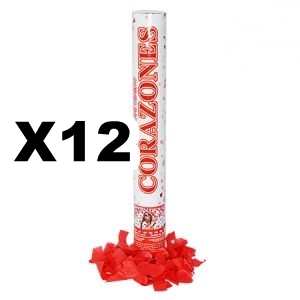 LANZAPAPEL 40 cm P.STORE CORAZON CAJAx12
