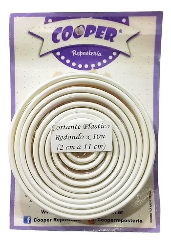 CORTANTE PLASTICO X10U(2AL11CM) COOPER