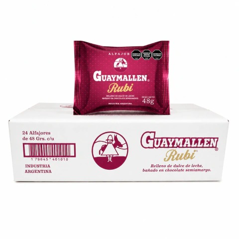 ALFAJORES GUAYMALLEN RUBI x24