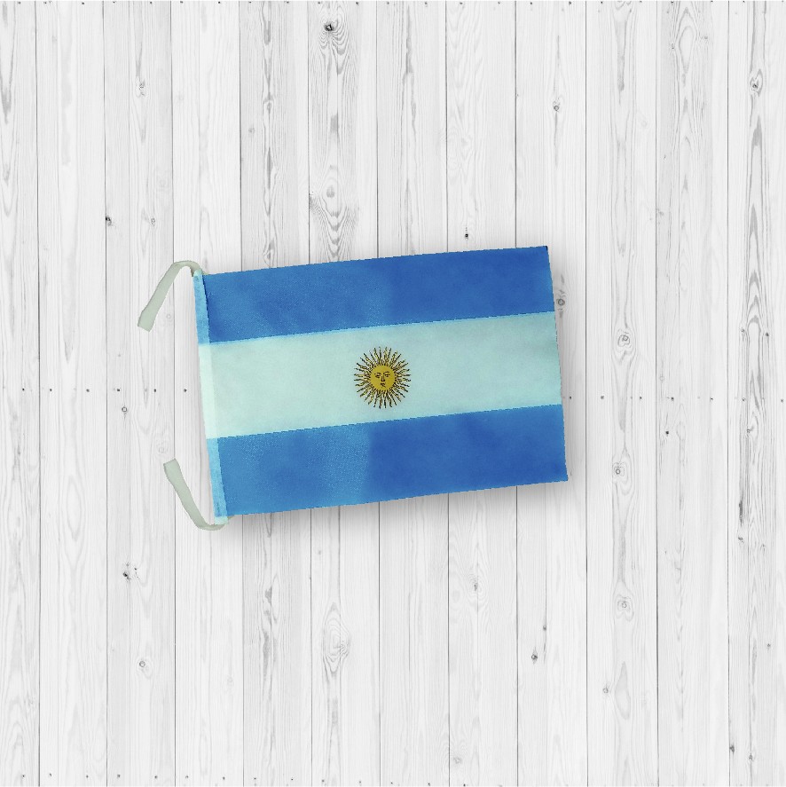 BANDERA ARGENTINA FRICELINA x5 30x40