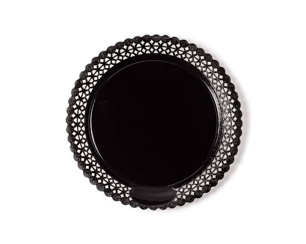 PLATO ARIES NEGRO 25 CM