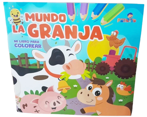 LIBRO DE COLOREAR X48 GRANJA