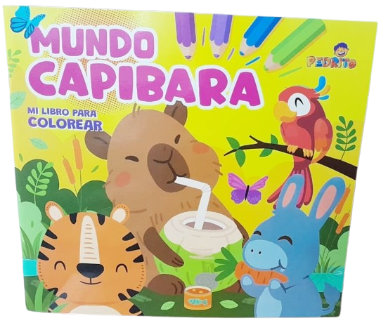 LIBRO DE COLOREAR X48 CAPYBARA