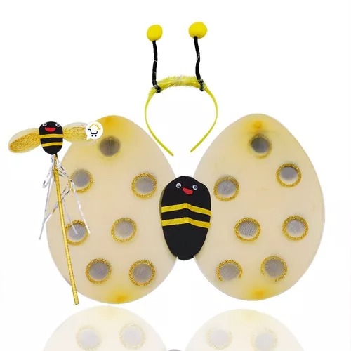 ALAS ABEJA +VINCHA+VARITA