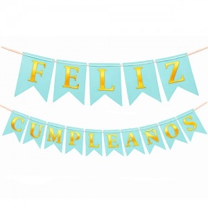 BANDERIN FELIZ CUMPLEAÑOS ECO PAST CELE