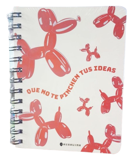 CUADERNO 13X17 ESPIRAL X80HJS = DE132713