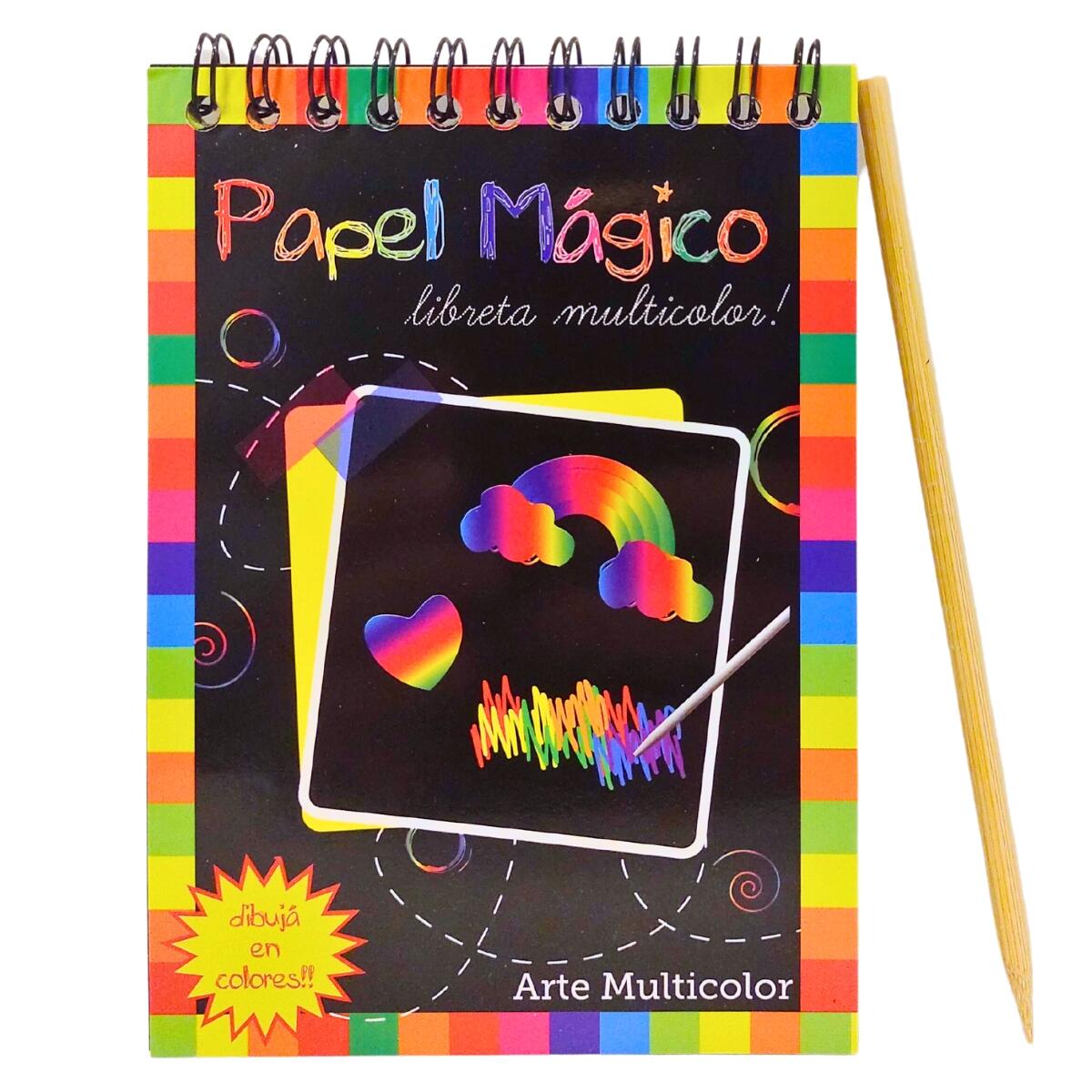 BLOCK MAGICO A6 COLOURS X12HJS