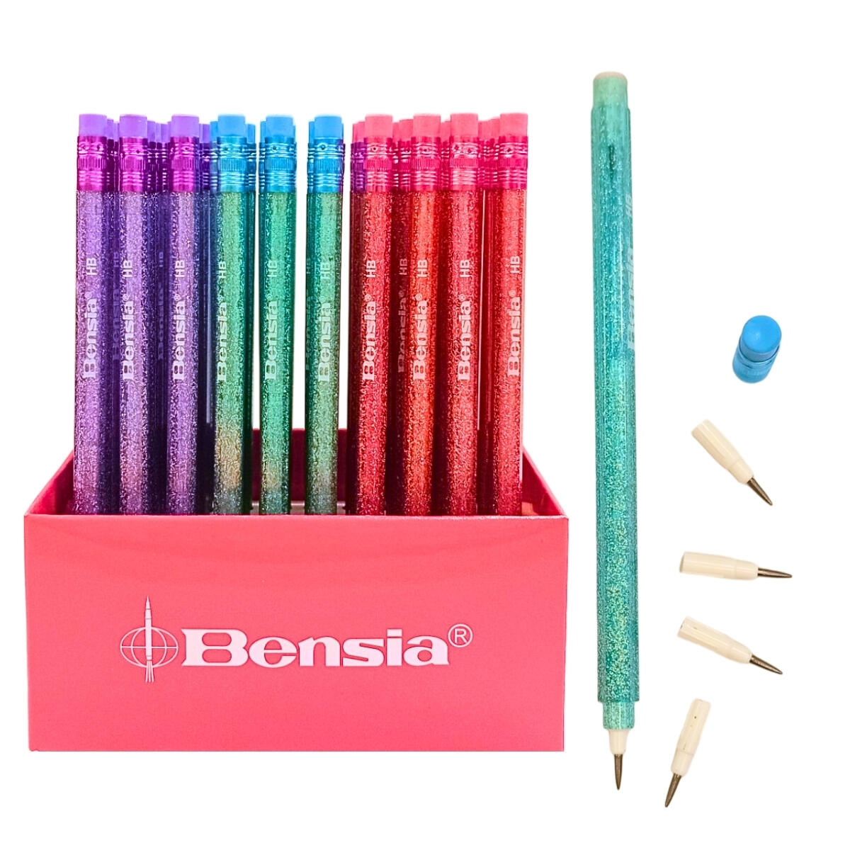 LAPIZ PORTAMINA COLOURS GLITTERS BD50