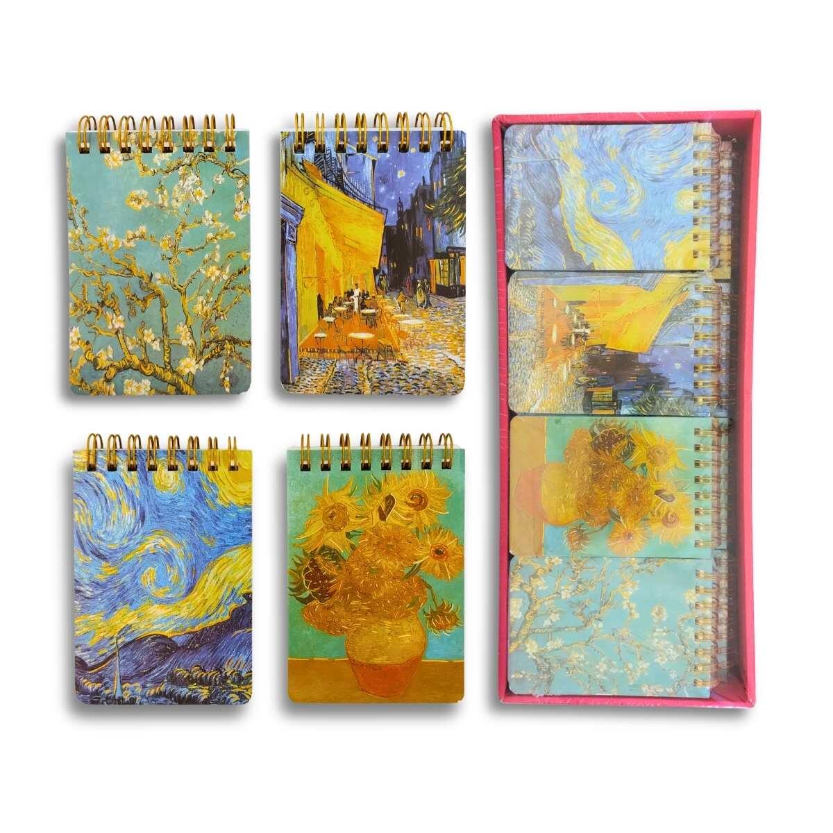 BLOCK A7 VAN GOGH ESPIRAL ORO 1200-6