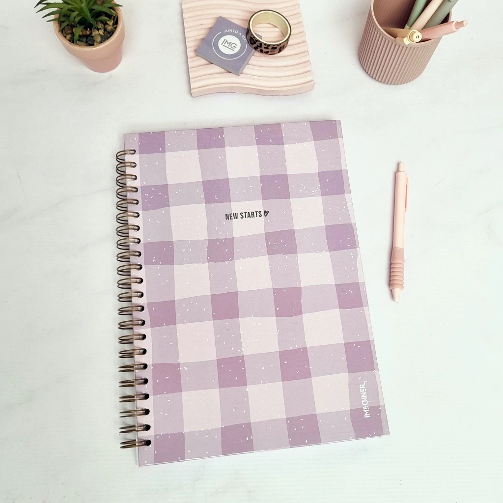 CUADERNO A4 ESPIRAL IMAG LOVELYX80H=