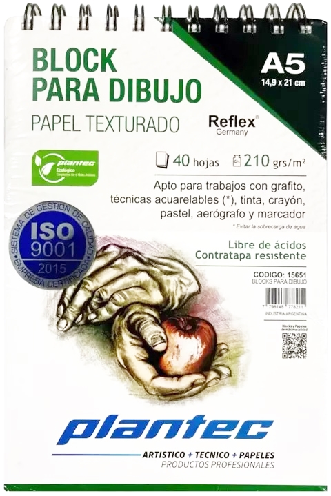 BLOCK DIBUJO A5 X40HJS X210GR 15651