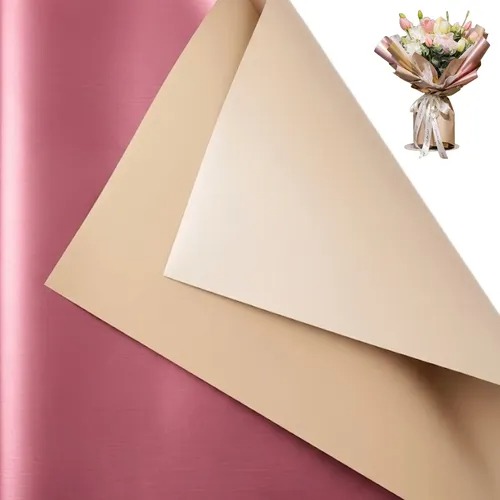 PAPEL COREANO METALIZADO ROSA