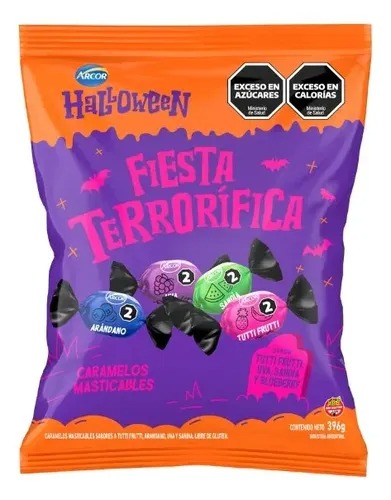 CARAMELO MASTICABLE HALLOWEEN x396gr