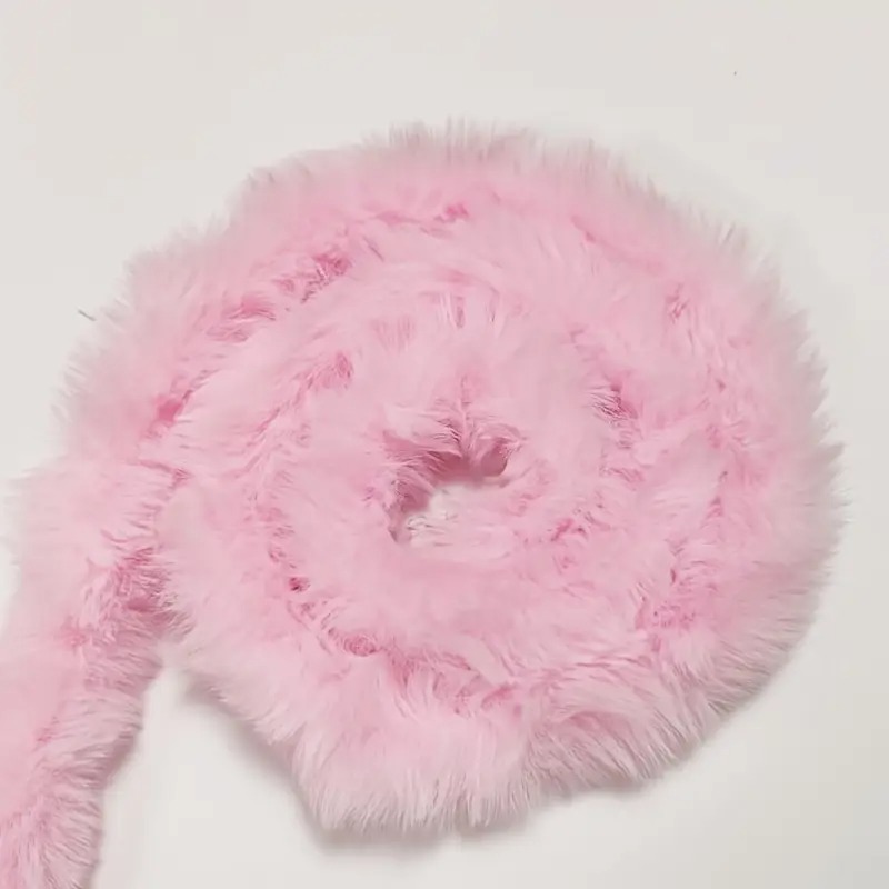LIMPIAPIPA X 5 COLA CONEJO X1MT  ROSA