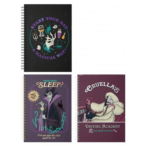 CUADERNO A5 DISNEY VILLANOSX80HS =