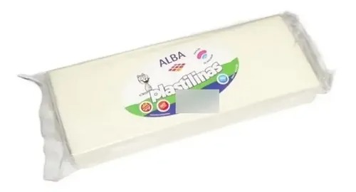 PLASTILINA ALBAx200gr BLANCA