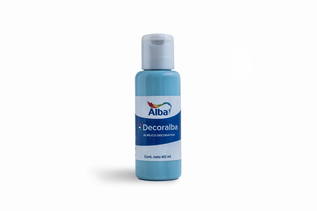 ACRILICO ALBA 60CC CELESTE LAGO