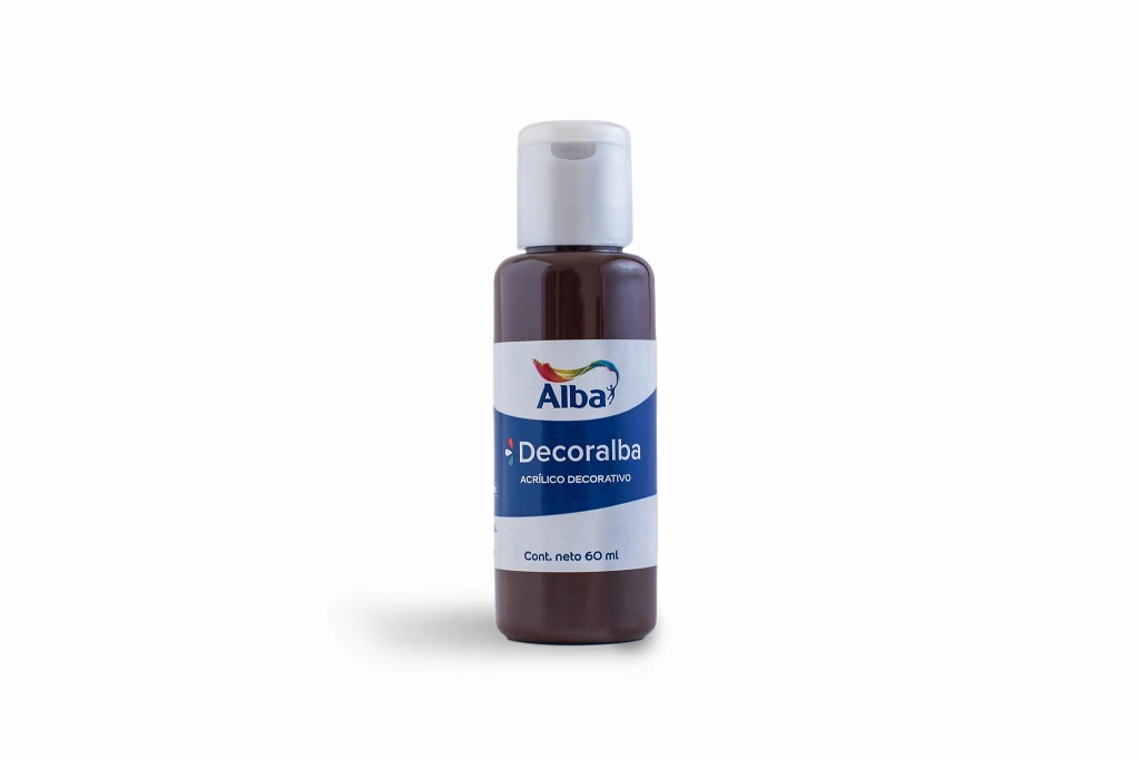 ACRILICO ALBA 60CC TIERRA SOMBRA TOSTADA