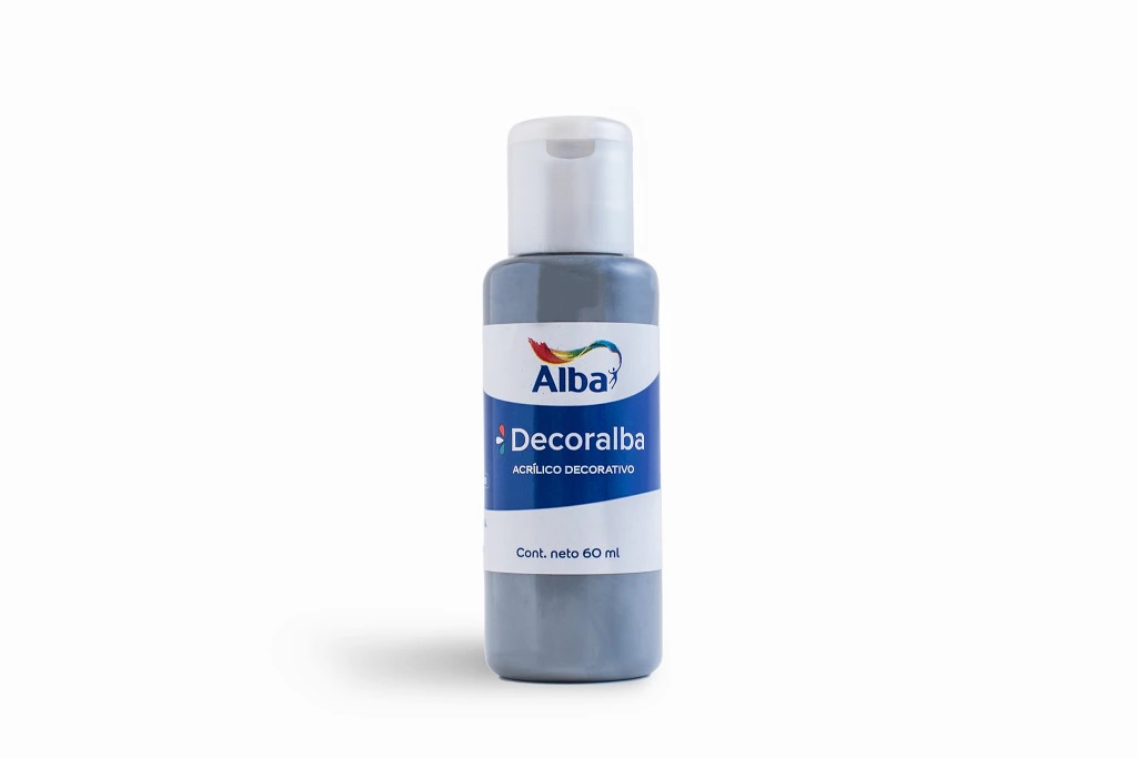 ACRILICO ALBA 60CC GRIS