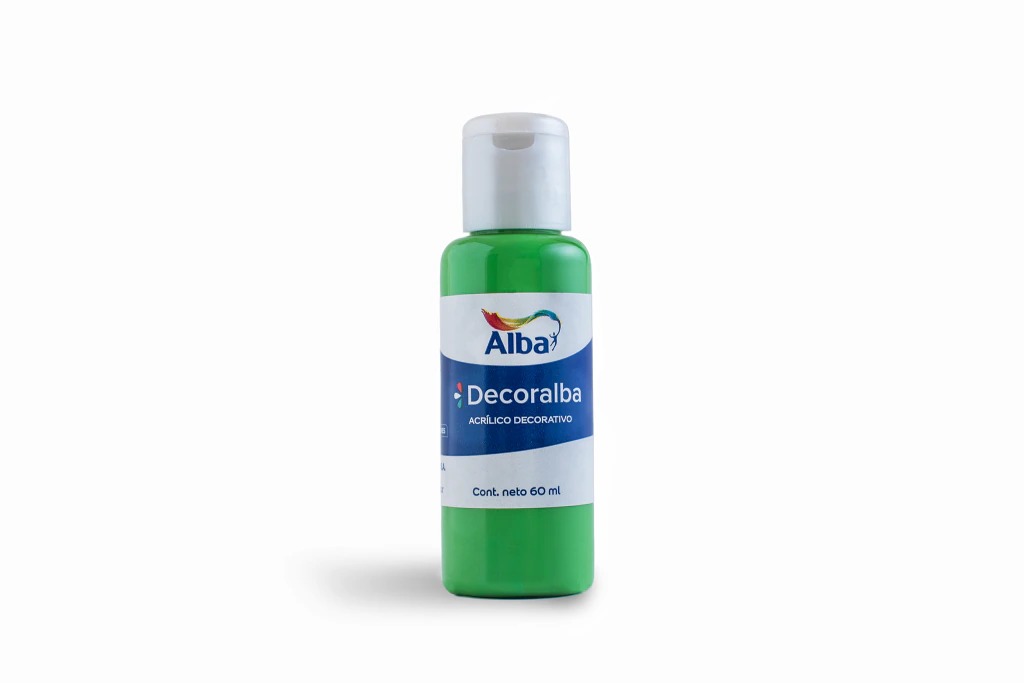 ACRILICO ALBA 60CC VERDE MANZANA