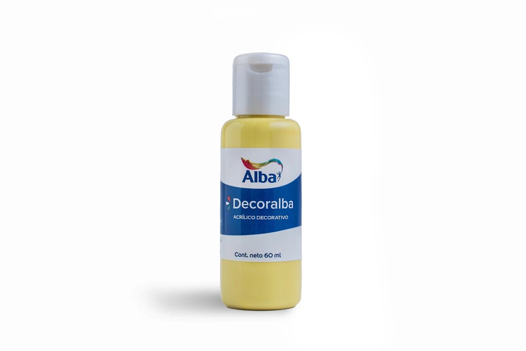 ACRILICO ALBA 60CC AMARILLO LIMON