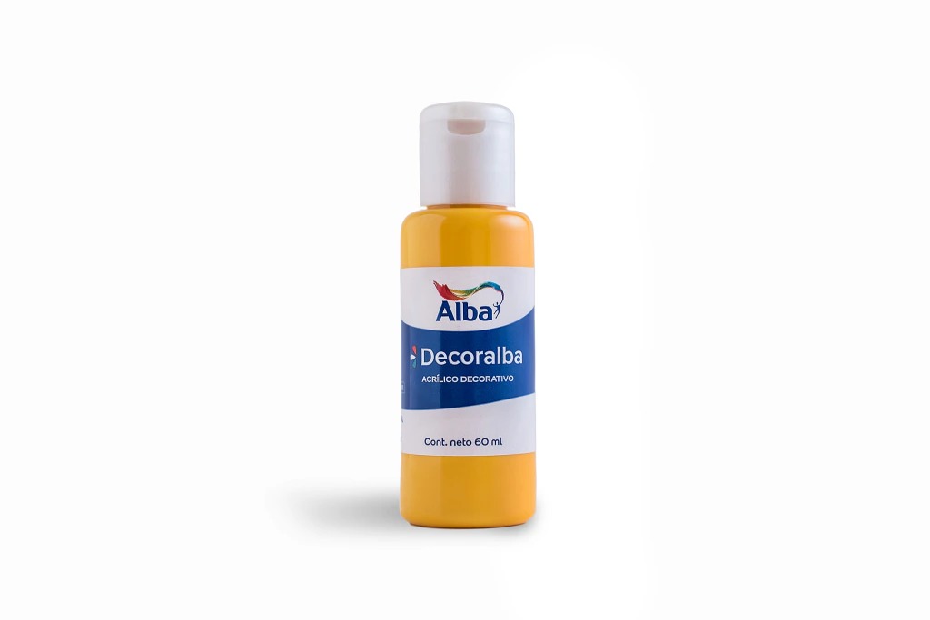 ACRILICO ALBA 60CC AMARILLO ORO
