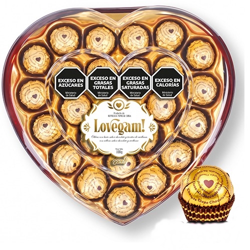 BOMBON LOVEGAM x24 CAJITA CORAZON