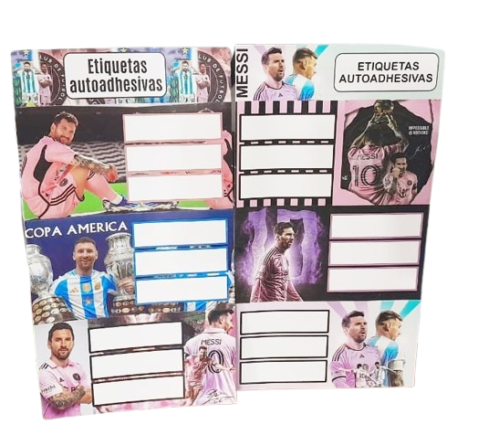 ETIQUETA NORCA ECO X3 MESSI