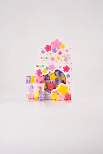 GOMA LAPIZ KIRUKI X4 FLOR SAKURA