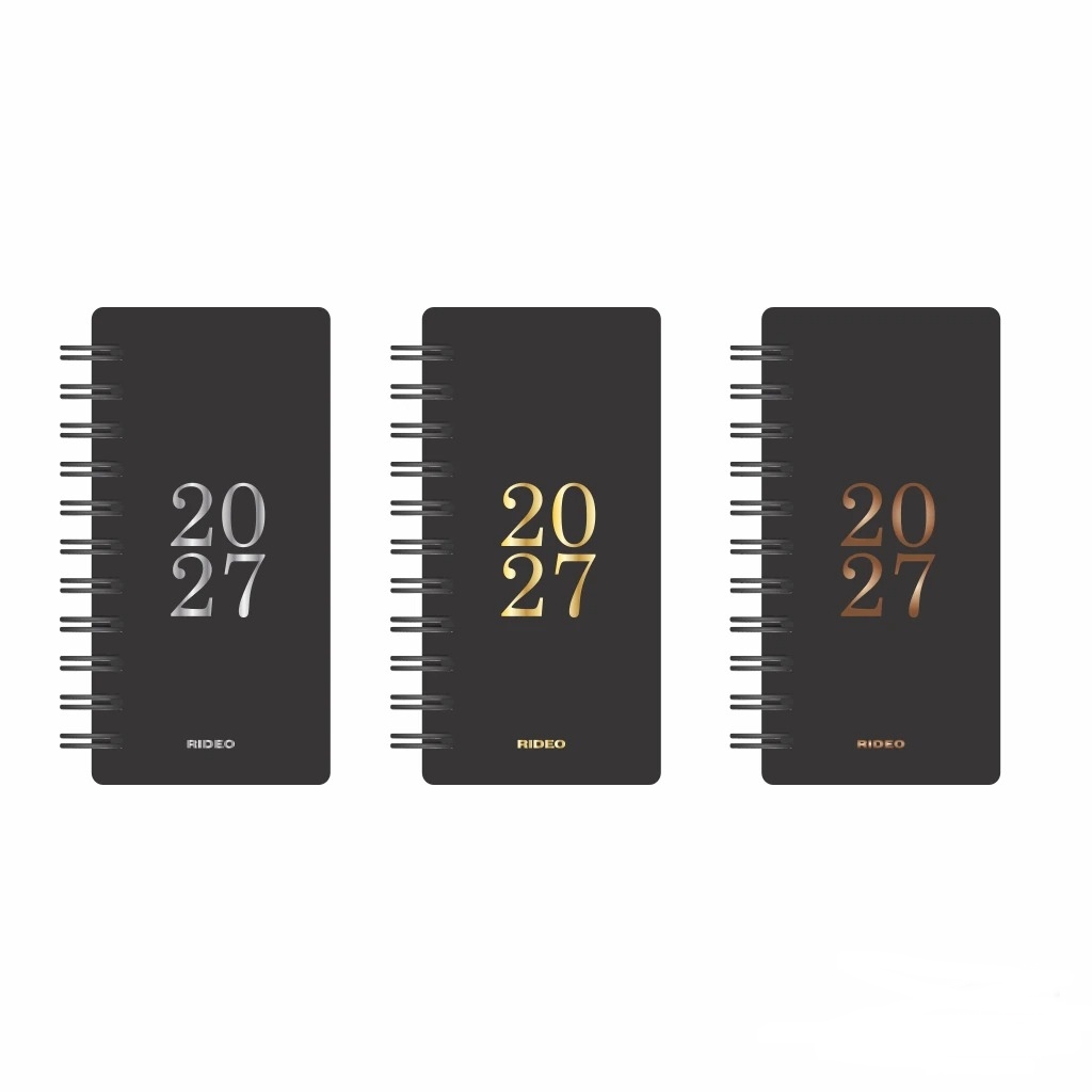 AGENDA RIDEO POCKET SEMANAL ECOBLACK