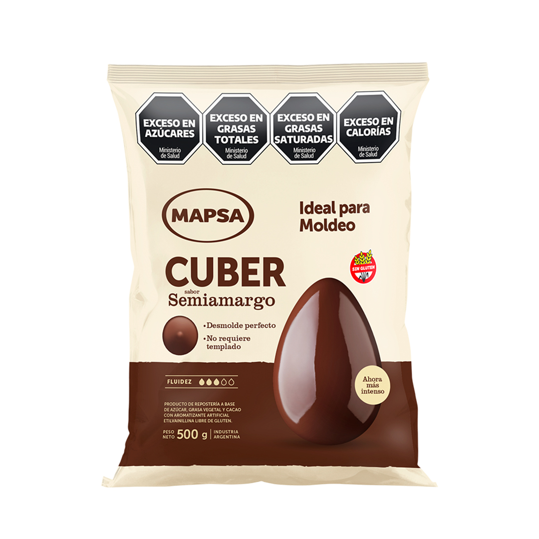 CHOCOLATE MAPSACUBER SEMI 1/2 KG