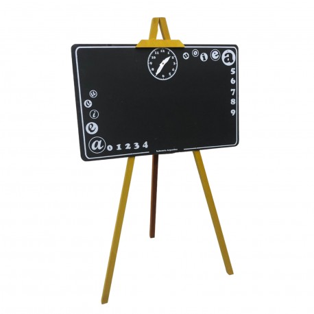 PIZARRA CON PIE N°4 NEGRA PEP 614